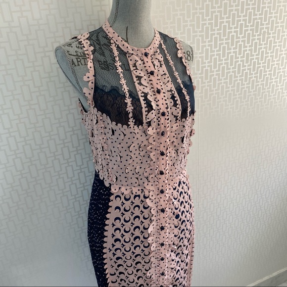 Beguile, Byron Lars Anthropologie Lasercut Dress - Picture 1 of 16
